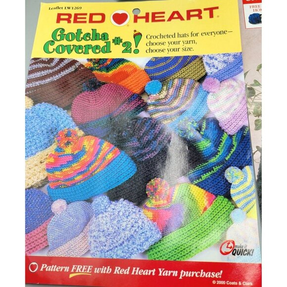 Crochet Patterns Afghans Blankets Throws Beanies Slouchy Hat Mixed Lot of 12 - Picture 5 of 12